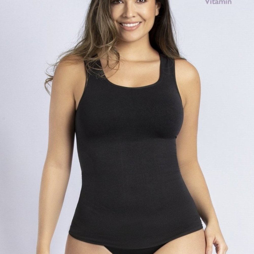 ESSENTIAL SQUARE NECK CONTROL TANK